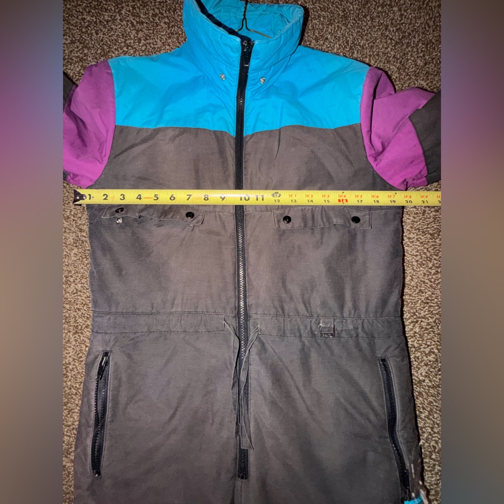 Fera brand vintage one-piece ski suit/snow jumpsuit Vintage - Picture 10 of 11